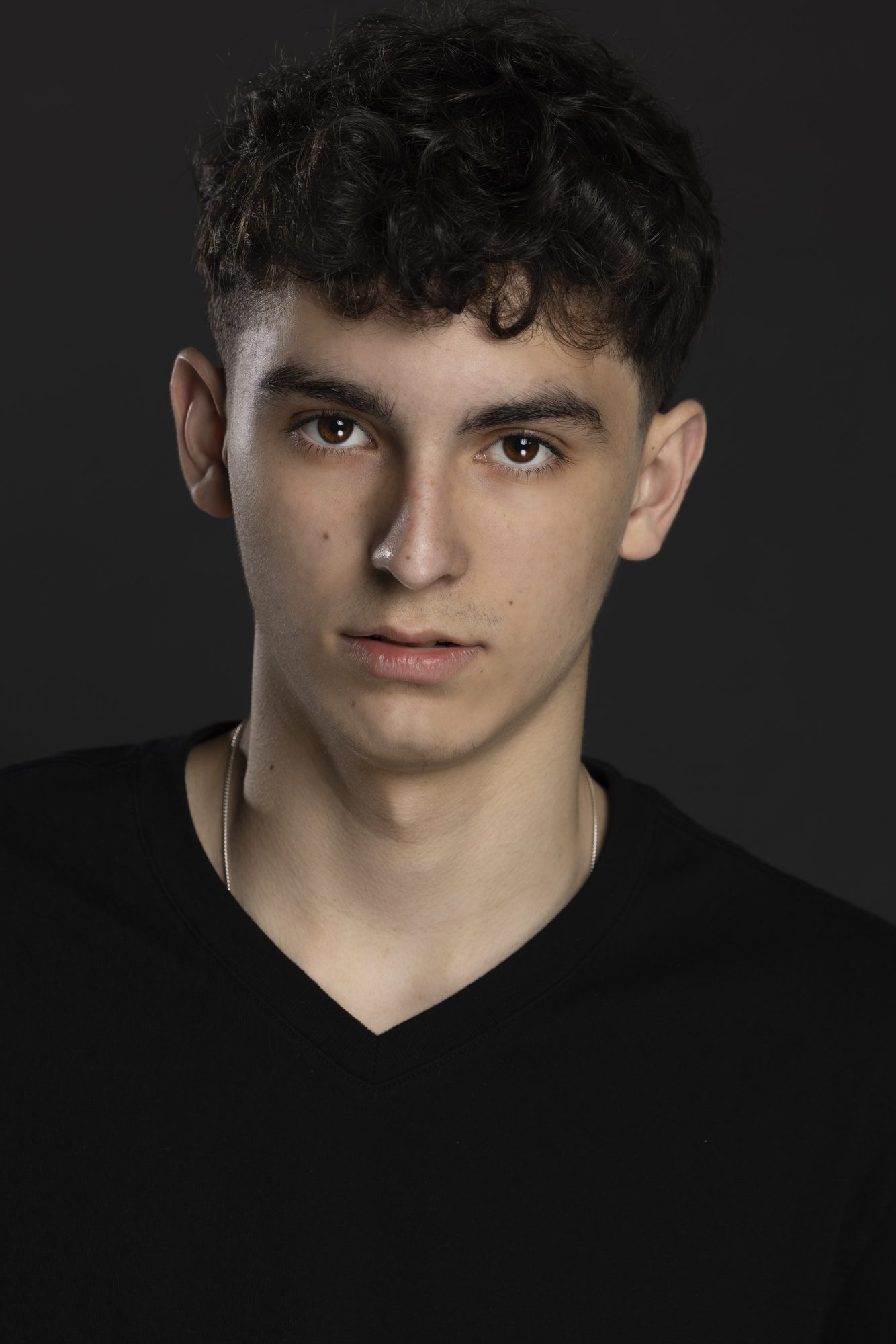 Nicolás Devoto studio headshot, straight to camera